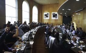 Imatge d'arxiu d'una reunió del Consell de Govern.